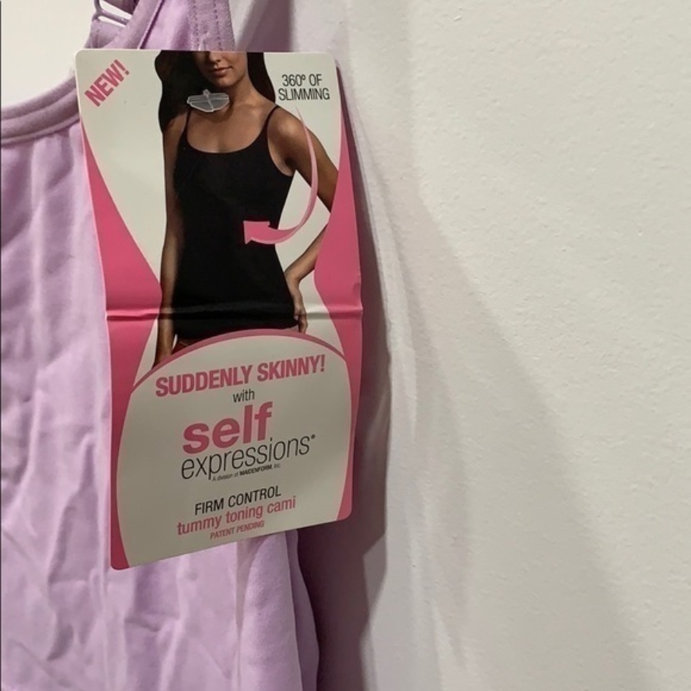 Suddenly Skinny Firm Control Lavender Cami - Picture 2 of 5